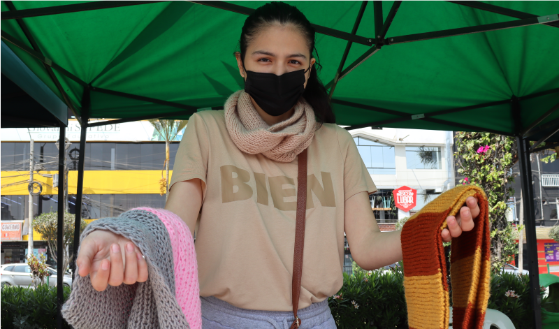 Emprendedores con discapacidad en Los Olivos - adriana