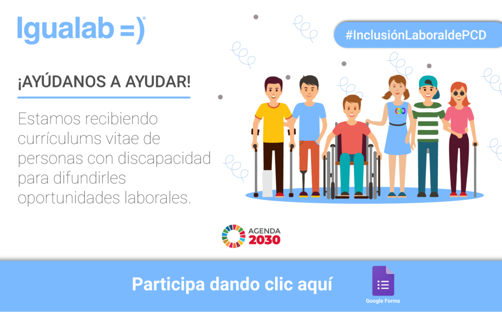 Campaña nacional bolsa laboral de personas con discapacidad en Perú