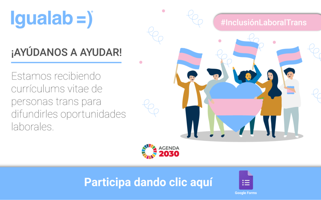 Campaña nacional bolsa laboral personas trans en Perú
